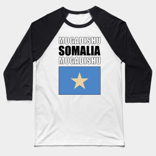 Flag of Somalia Baseball T-Shirt